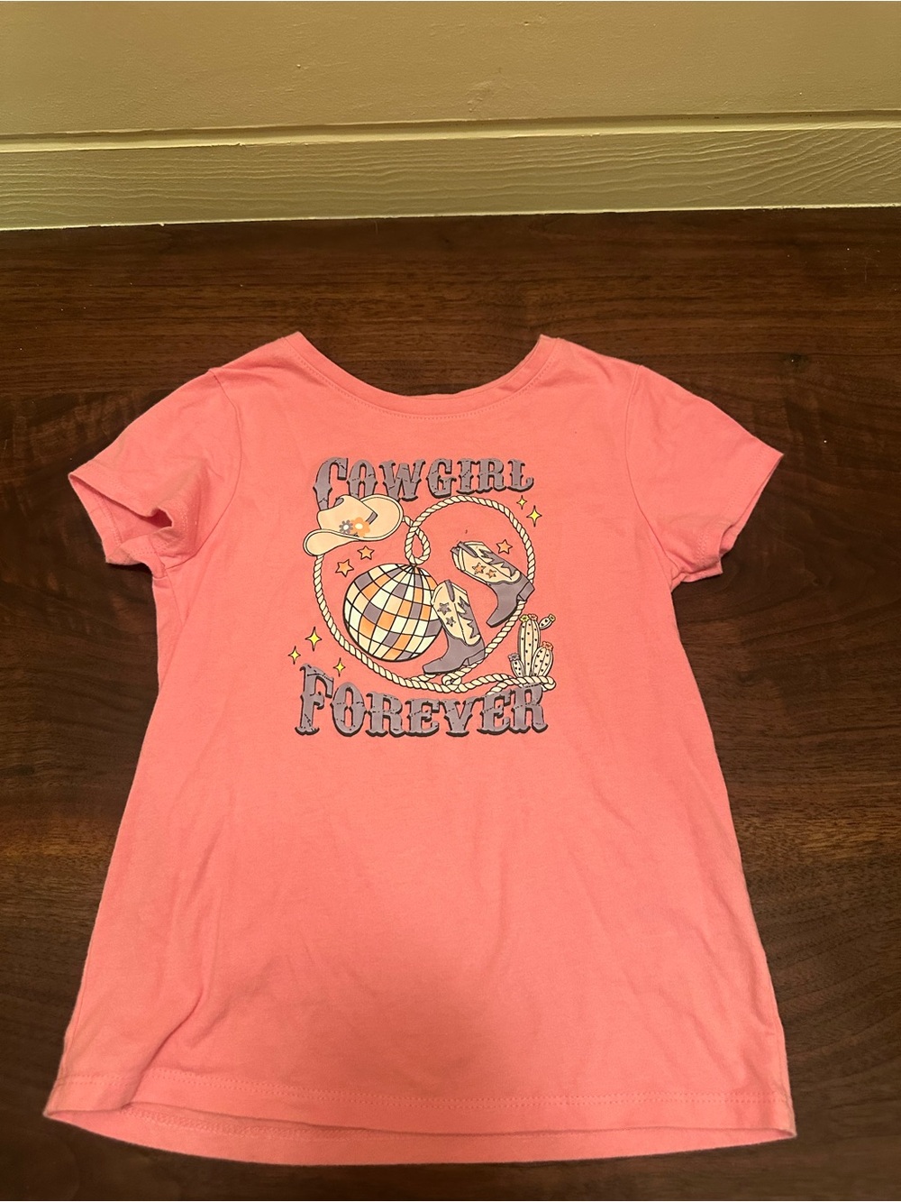 Garanimals Pink 'Cowgirl Forever' Graphic Tee